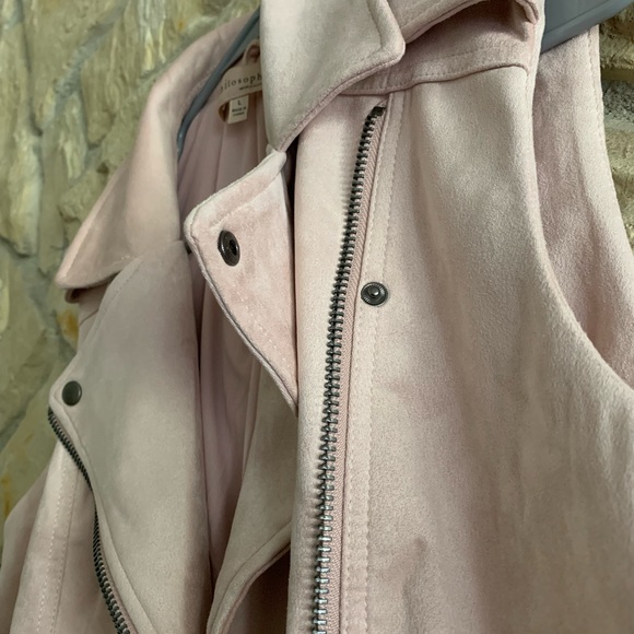 Pink Suede Vest - Picture 3 of 4